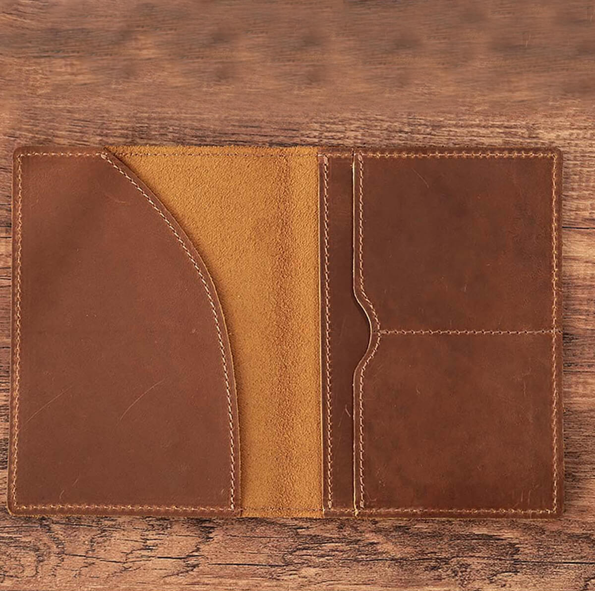 Passport Holder Boarding Pass Wallet – Babylon Leather