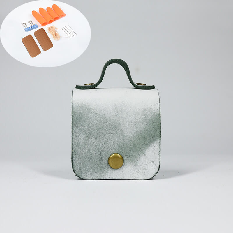 AirPods Pro Case Fog Wax Leather DIY Kit – Babylon Leather - Babylon LeatherBabylon LeatherCY06-AirPods 1/2 Case-Green
