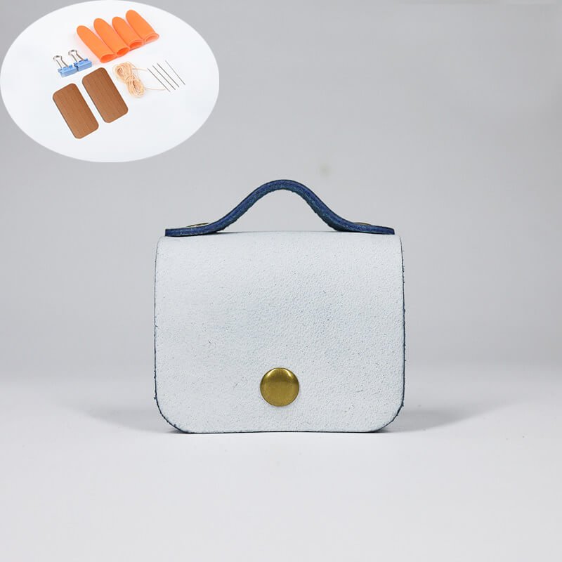 AirPods Pro Case Fog Wax Leather DIY Kit – Babylon Leather - Babylon LeatherBabylon LeatherCY06-AirPods Pro Case-Blue