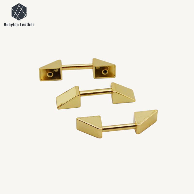 Arch Bridge Shape Triangular Creative Connector Strap Buckle（2 PACK） - Babylon LeatherBabylon LeatherCSB - 154