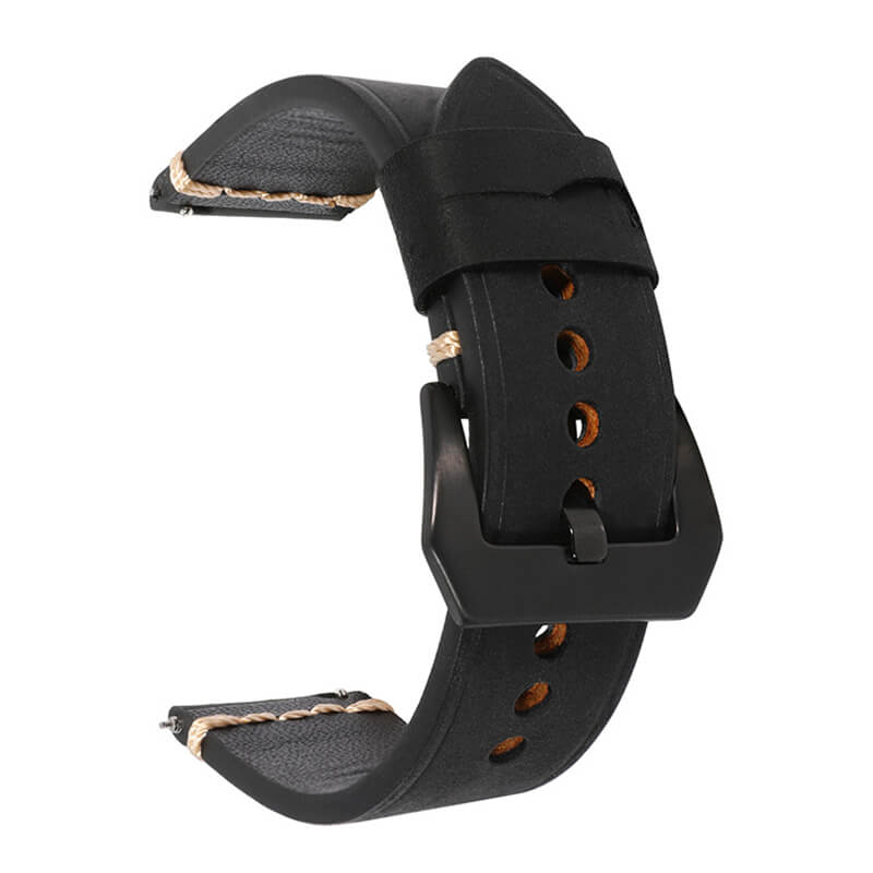 Crazy Horse Leather Quick Release Watch Strap, 20mm and 22mm – Babylon Leather