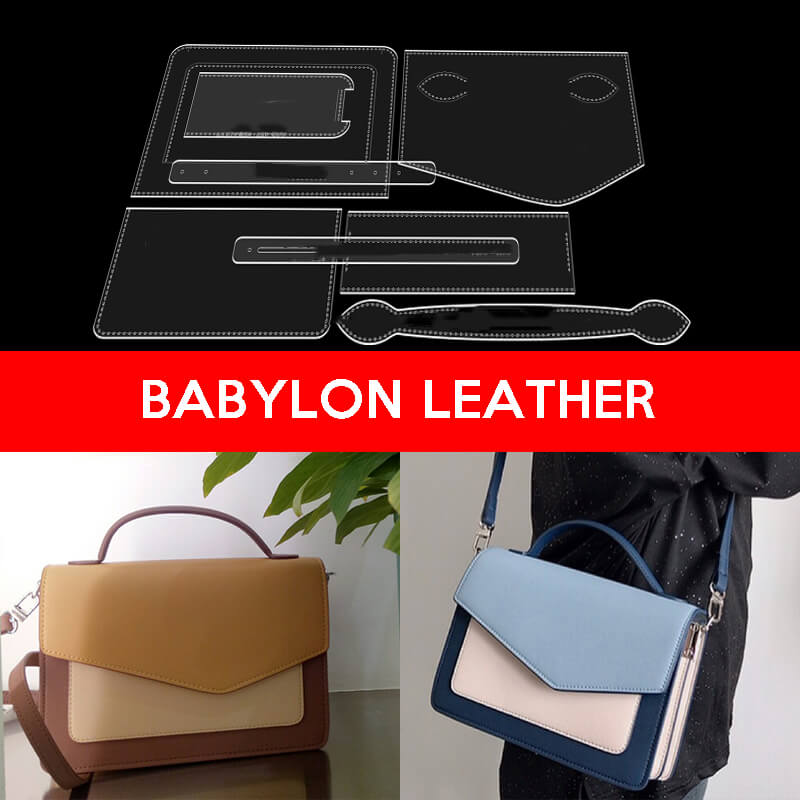 BABYLON™ Accordion Crossbody Bag DIY Pattern AAB - 497 - Babylon LeatherBabylon LeatherAAB - 497 - Kraft Board