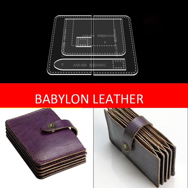 BABYLON™ Accordion Multi - Card Holder Pattern AAB - 686 - Babylon LeatherBabylon LeatherAAB - 686 - Kraft Board