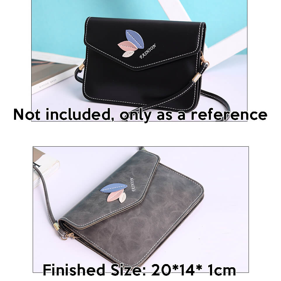 BABYLON™ Black Crossbody Bag Making Pattern AAB - 288 - Babylon LeatherBabylon LeatherAAB - 288 - Kraft Board