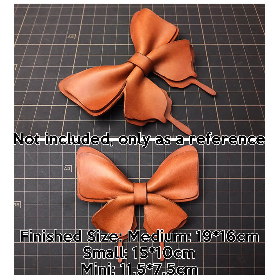 BABYLON™ Bow Card Holder Leather Making Pattern AAB - 830 - Babylon LeatherBabylon LeatherAAB - 830 - Kraft Board