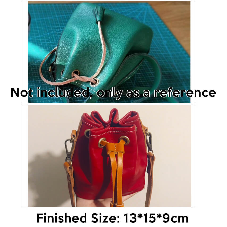 BABYLON™ Bucket Bag Leather Craft Pattern AAB - 351 - Babylon LeatherBabylon LeatherAAB-351-Kraft Board