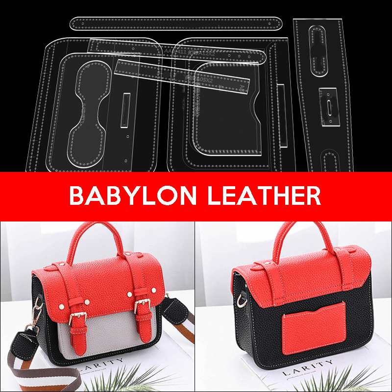 BABYLON™ Cambridge Bag Leather Craft Pattern AAB - 411 - Babylon LeatherBabylon LeatherAAB-411-Kraft Board