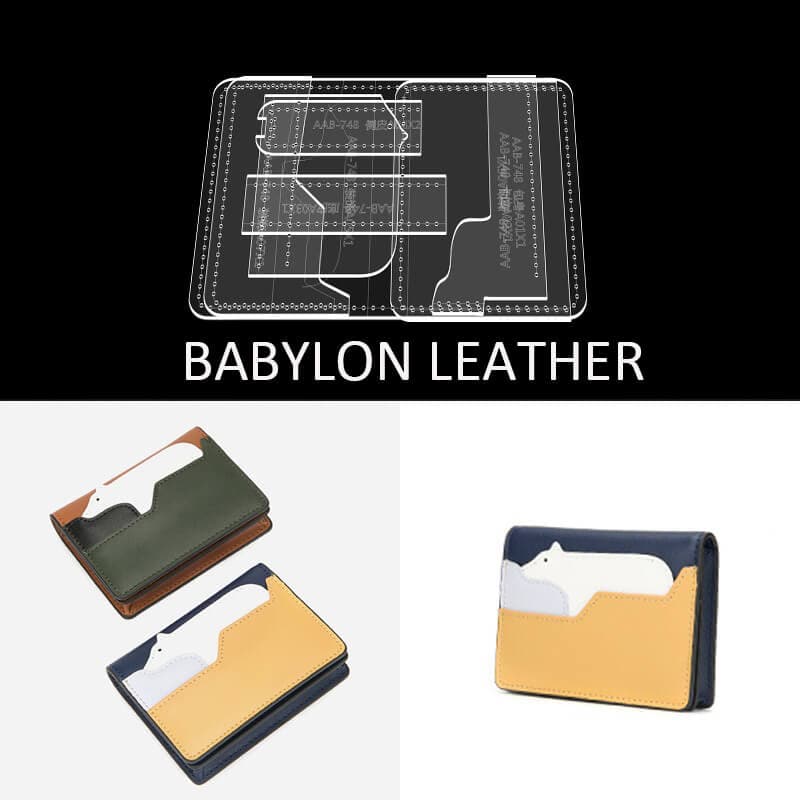 BABYLON™ Card Holder Leather Working DIY Pattern AAB - 748 - Babylon LeatherBabylon LeatherAAB - 748 - Kraft Board