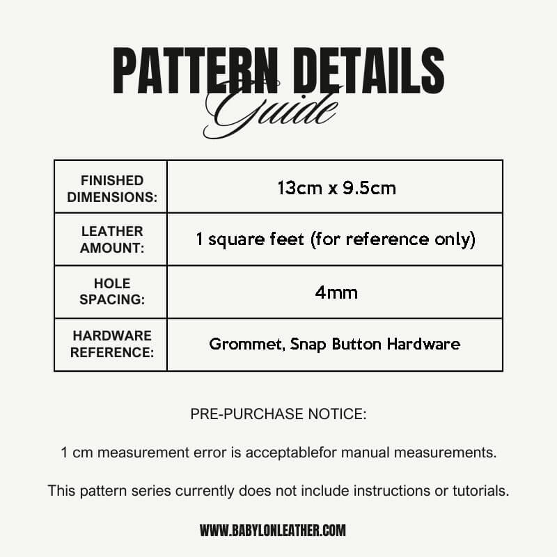 BABYLON™ Cartoon Card Holder ID Holder Leather Pattern AAB - 751 - Babylon LeatherBabylon LeatherAAB - 751 - Kraft Board