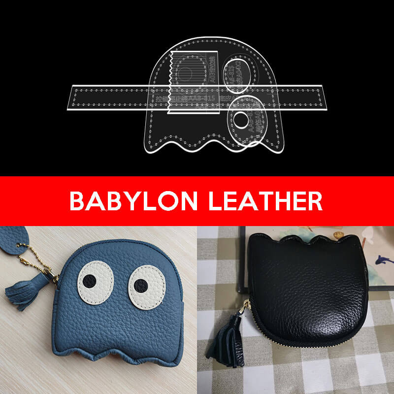 BABYLON™ Cartoon Coin Purse DIY Pattern AAB - 815 - Babylon LeatherBabylon LeatherAAB - 815 - Kraft Board