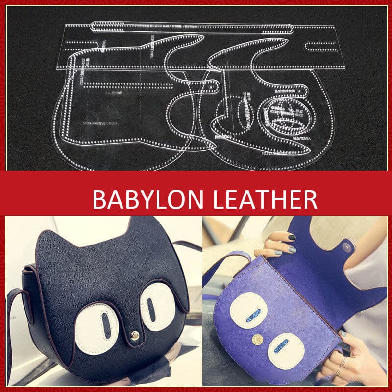 BABYLON™ Cartoon Crossbody Bag Crafting Pattern AAB - 842 - Babylon LeatherBabylon LeatherAAB - 842 - Kraft Board