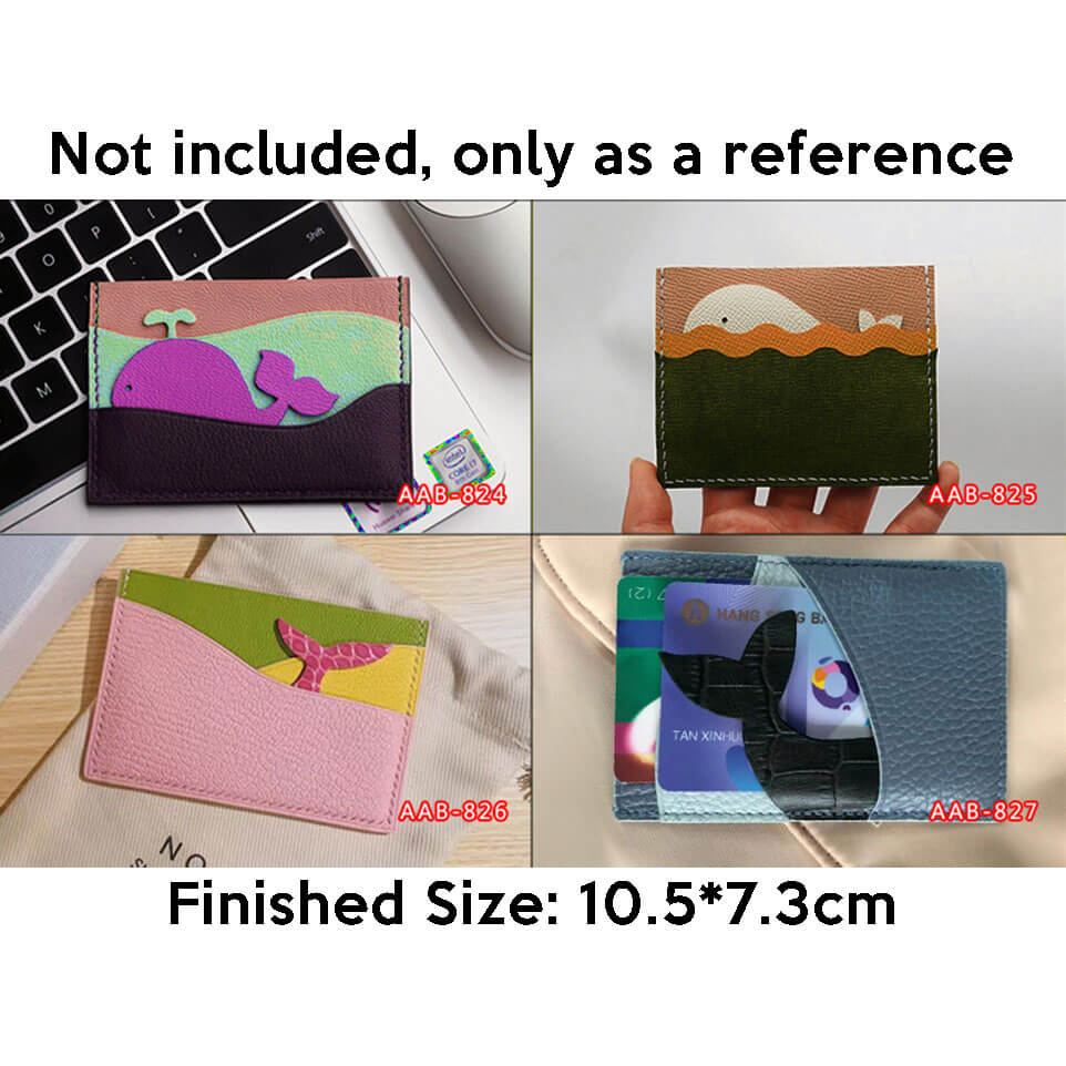 BABYLON™ Cartoon Polar Bear Card Holder DIY Pattern AAB - 824 & AAB - 825 & AAB - 826 & AAB - 827 - Babylon LeatherBabylon LeatherAAB - 824 Kraft Board