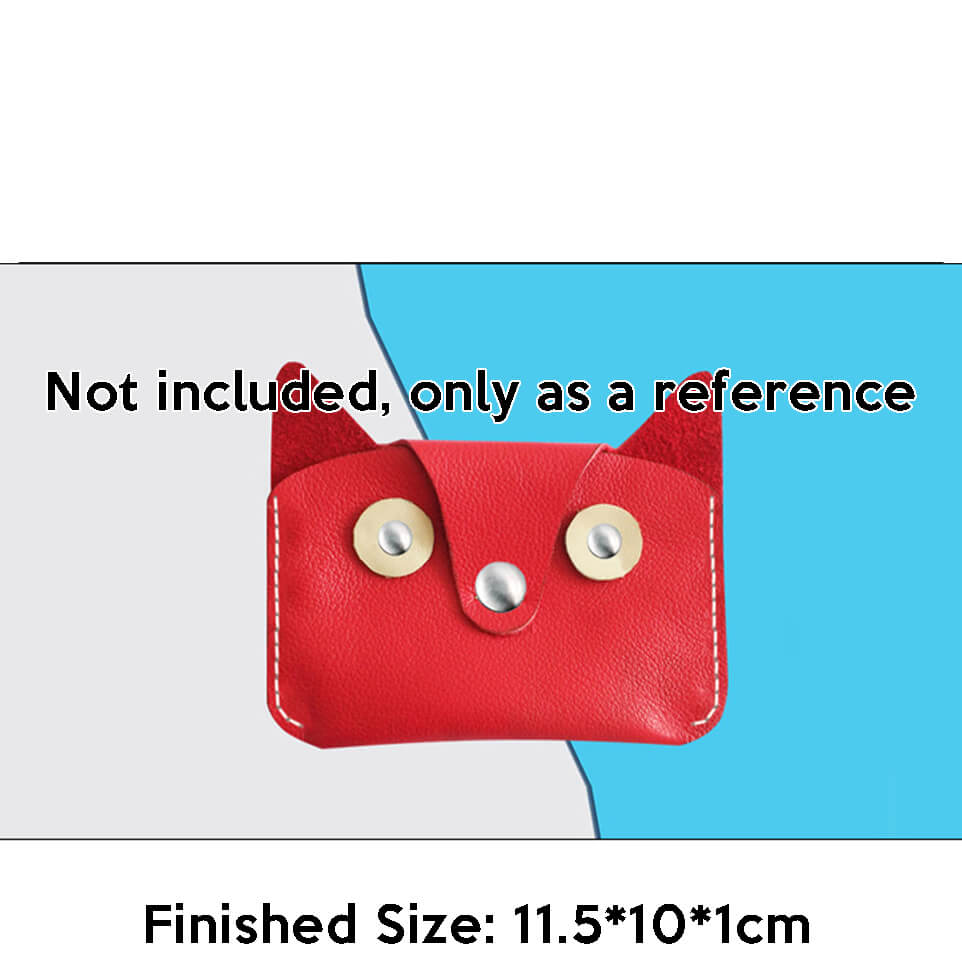 BABYLON™ Cat Coin Purse Leather Pattern AAB - 368 - Babylon LeatherBabylon LeatherAAB-368-Kraft Board
