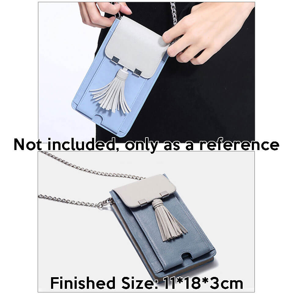 BABYLON™ Chain Fashion Phone Bag Pattern AAB - 707 - Babylon LeatherBabylon LeatherAAB - 707 - Kraft Board