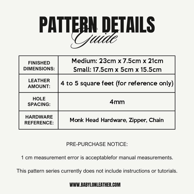 BABYLON™ Cheese - Shaped Crossbody Bag Pattern AAB - 774 - Babylon LeatherBabylon LeatherAAB - 774 - Kraft Board