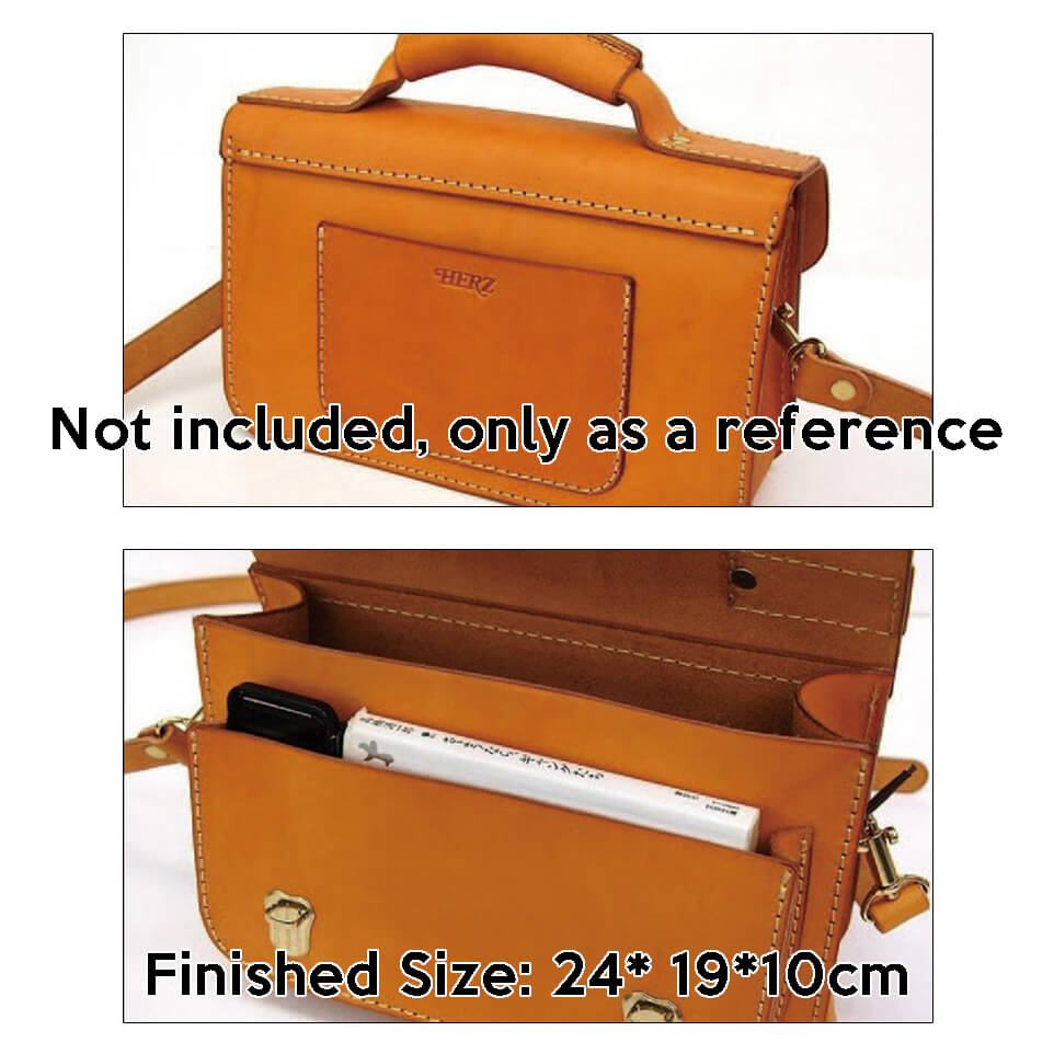 BABYLON™ Classic Cambridge Bag Leather Craft Pattern AAB - 104 - Babylon LeatherBabylon LeatherAAB - 104 - Kraft Board