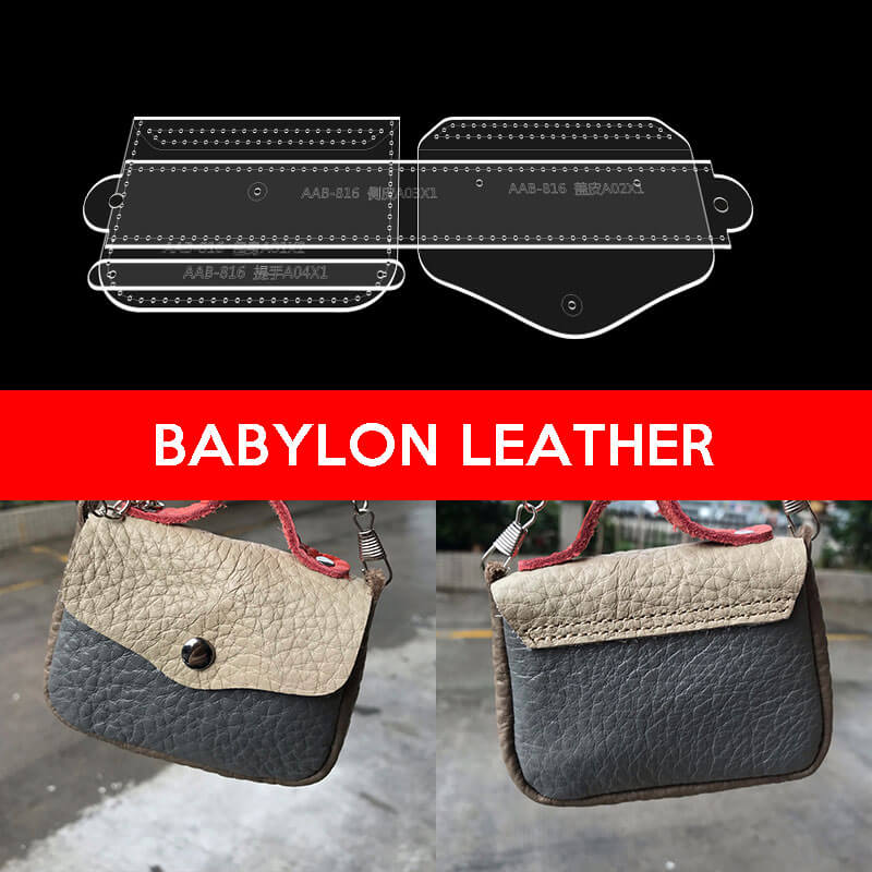 BABYLON™ Coin Purse & Earphone Case DIY Pattern AAB - 816 - Babylon LeatherBabylon LeatherAAB - 816 - Kraft Board