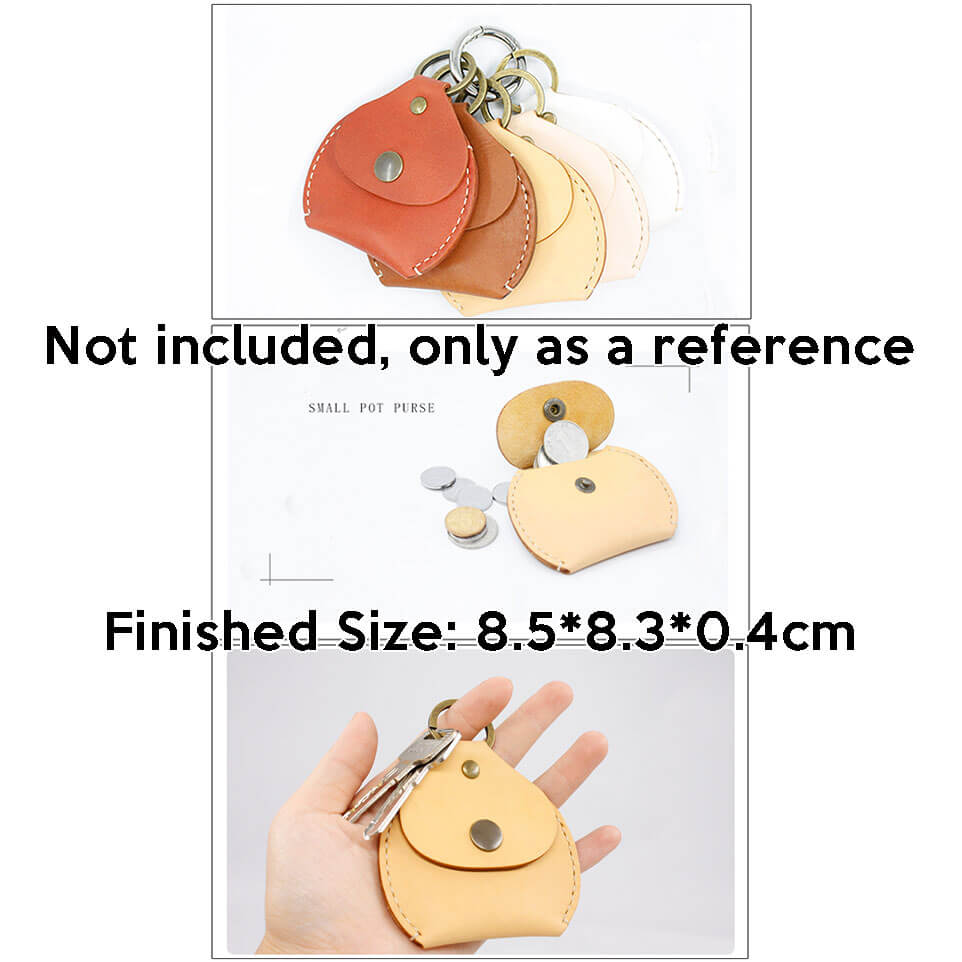 BABYLON™ Coin Purse Keychain Charm Pattern XBY - 09 - Babylon LeatherBabylon LeatherXBY - 09 - Kraft Board