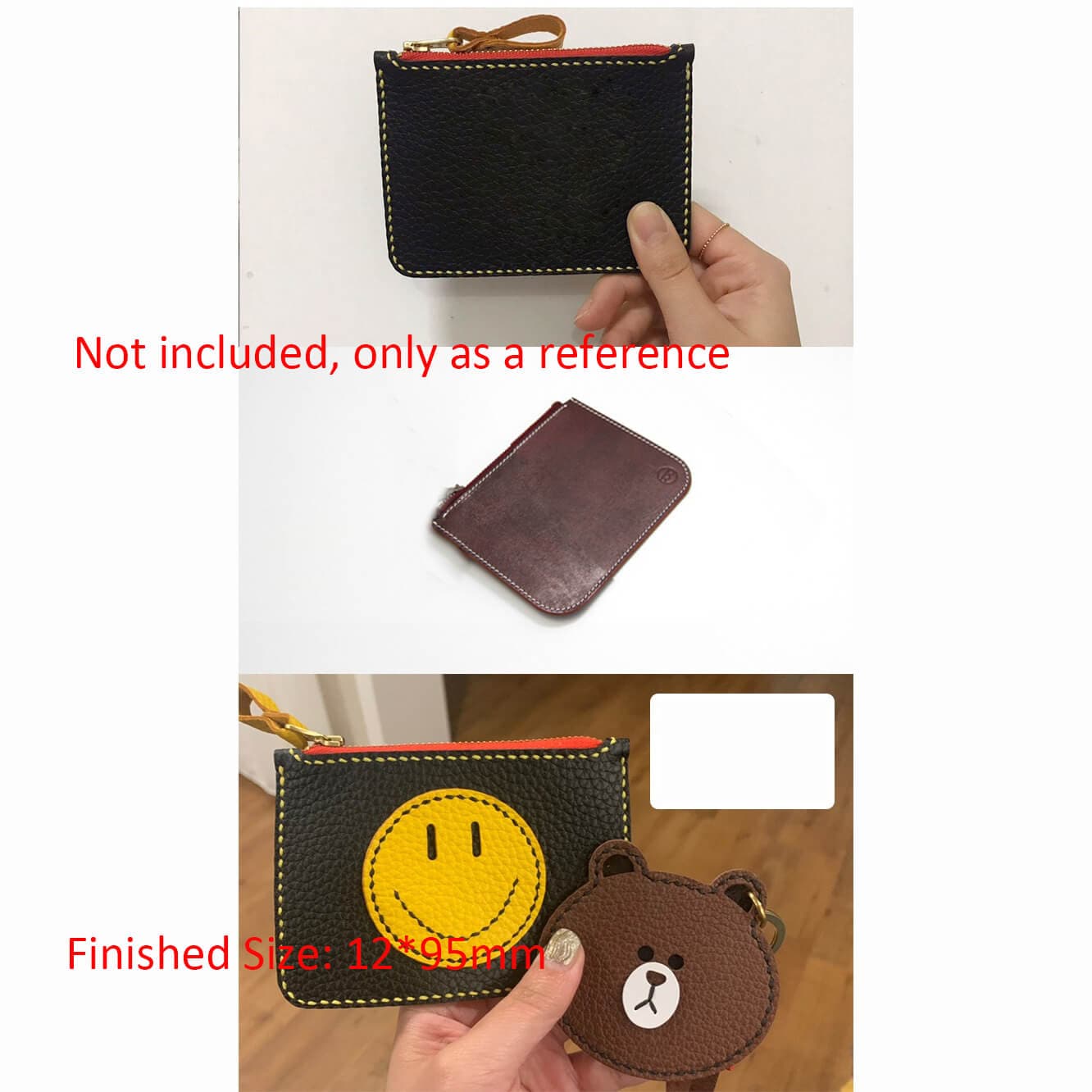 BABYLON™ Coin Purse Leather Handmade Pattern AAB - 562 - Babylon LeatherBabylon LeatherAAB - 562 - Kraft Board