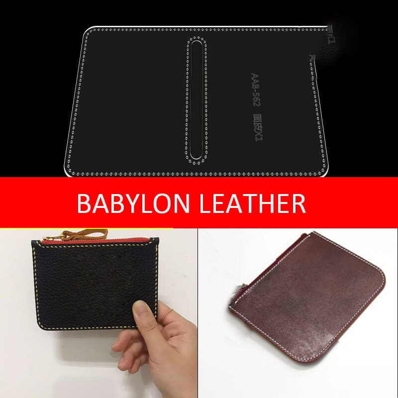 BABYLON™ Coin Purse Leather Handmade Pattern AAB - 562 - Babylon LeatherBabylon LeatherAAB - 562 - Kraft Board