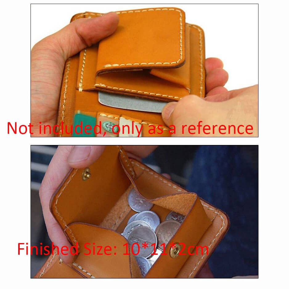 BABYLON™ Creative Short Wallet Leather Pattern AAB - 130 - Babylon LeatherBabylon LeatherAAB - 130 - Kraft Board