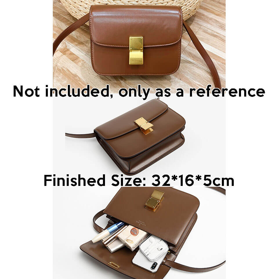BABYLON™ Crossbody Bag Leather Crafting Pattern AAB - 647 - Babylon LeatherBabylon LeatherAAB - 647 - Kraft Board - Medium