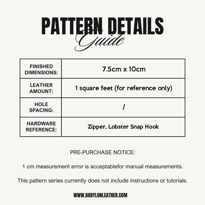 BABYLON™ Cute Animal Keychain Charm Pattern AAB - 465 - Babylon LeatherBabylon LeatherAAB-465-Kraft Board-A