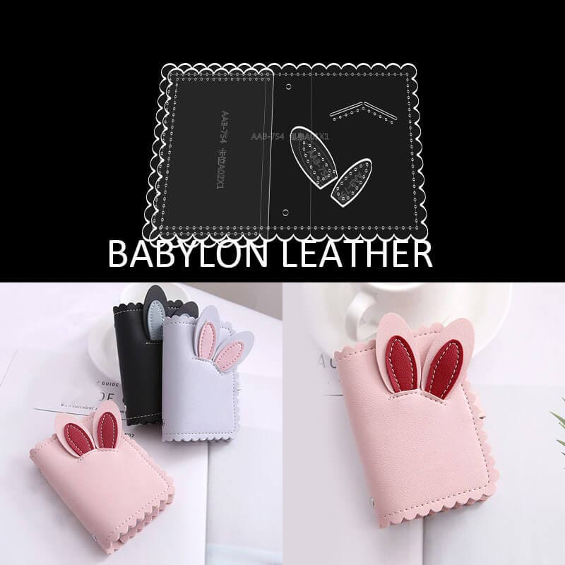 BABYLON™ Cute Card Holder Leather Making Pattern AAB - 754 - Babylon LeatherBabylon LeatherAAB - 754 - Kraft Board