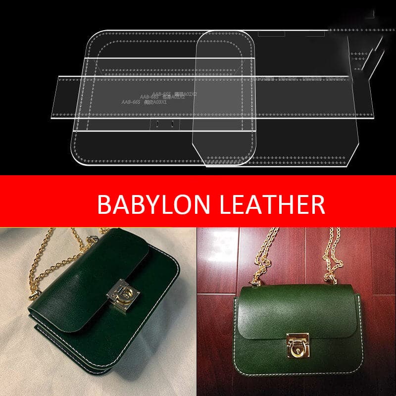 BABYLON™ Cute Chain Shoulder Bag Pattern AAB - 665 - Babylon LeatherBabylon LeatherAAB - 665 - Kraft Board