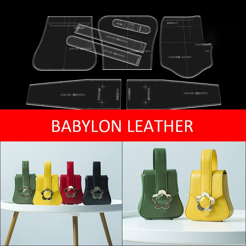 BABYLON™ Cute Gift Handbag Making Pattern AAB - 209 - Babylon LeatherBabylon LeatherAAB - 209 - Kraft Board