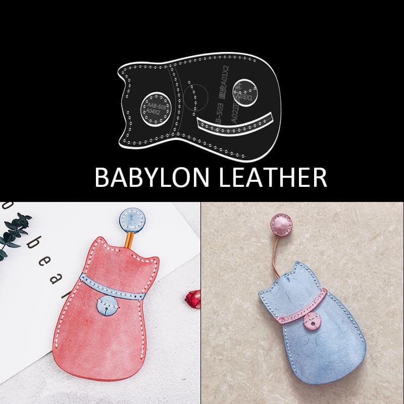 BABYLON™ Cute Key Holder Pattern AAB - 503 - Babylon LeatherBabylon LeatherAAB - 503 - Kraft Board