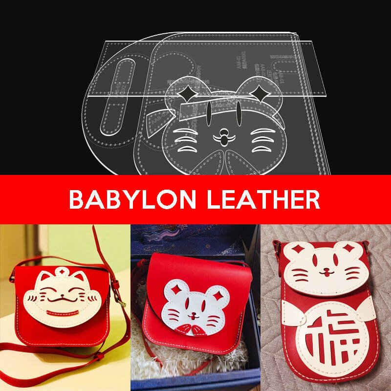 BABYLON™ Cute Phone Bag DIY Pattern AAB - 601 & 602 & 603 - Babylon LeatherBabylon LeatherAAB - 601 - Kraft Board