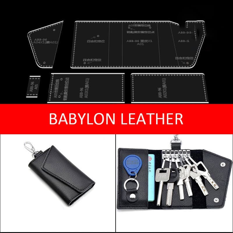 DIY Leather Key Case Pattern AAB-96 – Babylon Leather