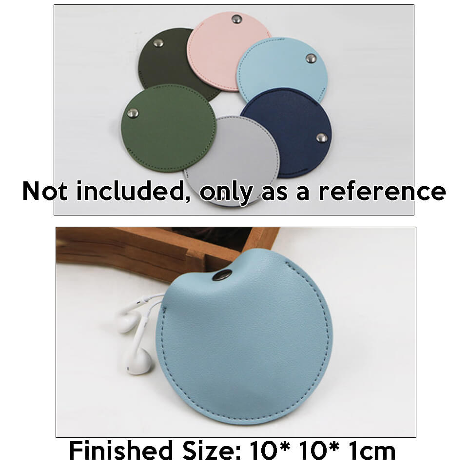BABYLON™ Earphone Storage Round Coin Purse Pattern AAB - 456 - Babylon LeatherBabylon LeatherAAB-456-Kraft Board