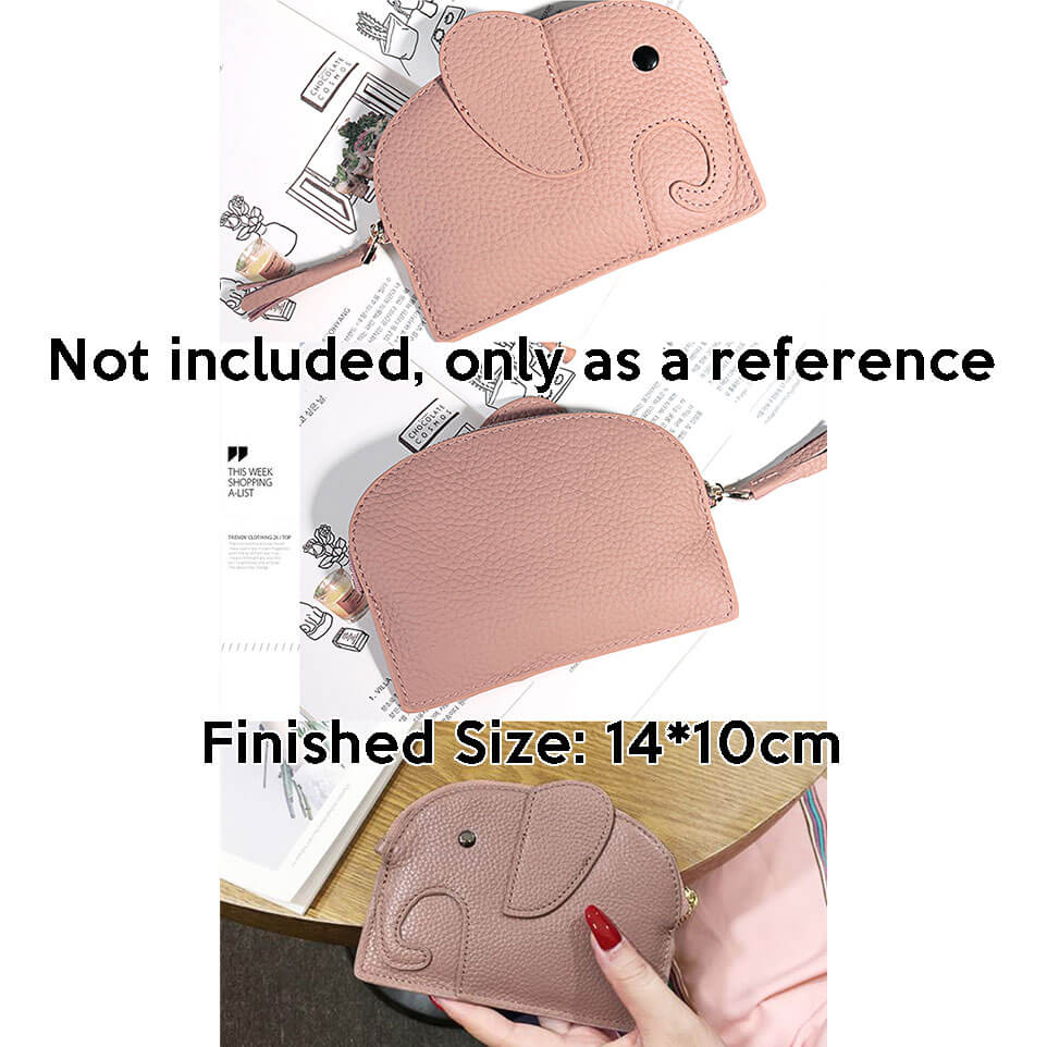 BABYLON™ Elephant Leather Clutch Pattern AAB - 572 - Babylon LeatherBabylon LeatherAAB - 572 - Kraft Board