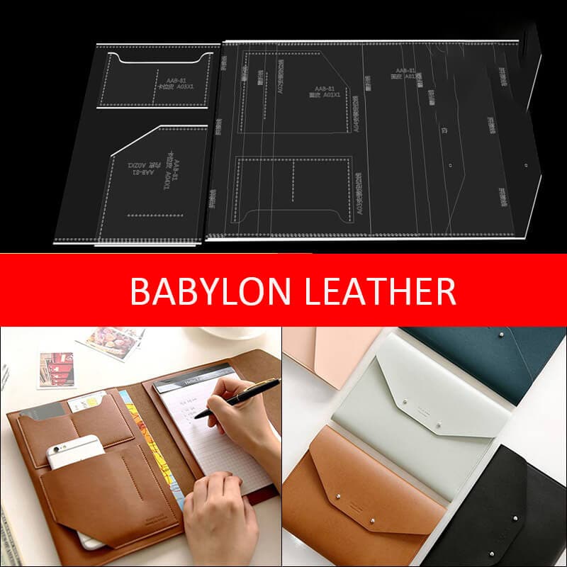 BABYLON™ Envelope Clutch DIY Pattern AAB - 81 - Babylon LeatherBabylon LeatherAAB - 81 - Kraft Board