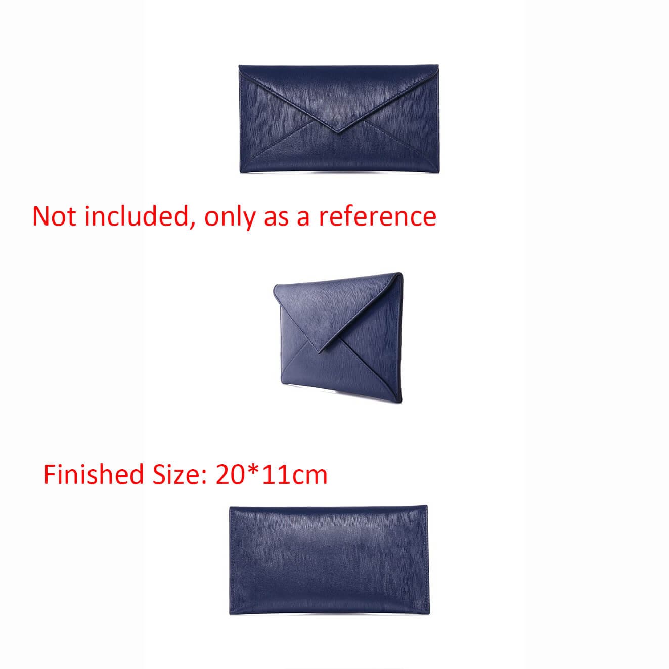 BABYLON™ Envelope Style Leather Clutch Pattern AAB - 525 - Babylon LeatherBabylon LeatherAAB - 525 - Kraft Board