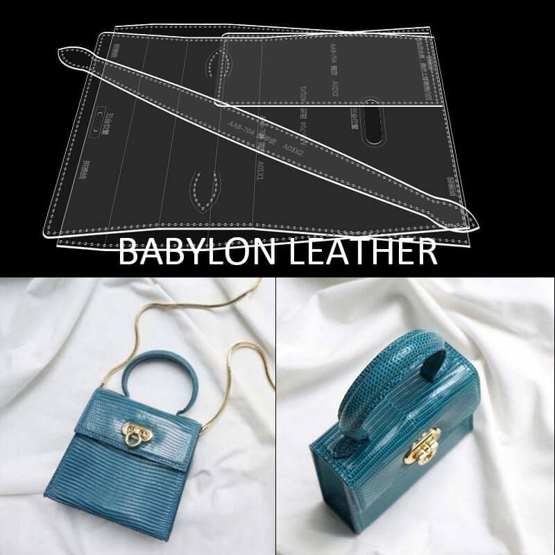 BABYLON™ Fashion Handbag Leather Craft DIY Pattern AAB - 704 - Babylon LeatherBabylon LeatherAAB - 704 - Kraft Board