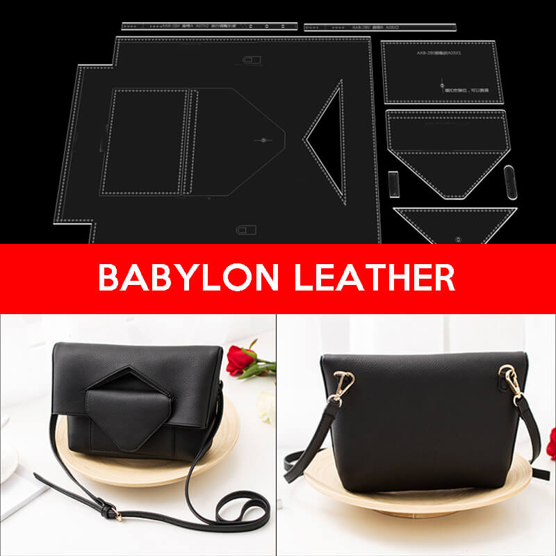 BABYLON™ Gift of Love Shoulder Bag Handmade Leather Pattern AAB - 280 - Babylon LeatherBabylon LeatherAAB - 280 - Kraft Board