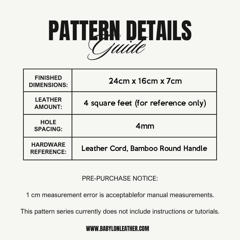 BABYLON™ Half - Moon Shoulder Bag Pattern AAB - 538 - Babylon LeatherBabylon LeatherAAB - 538 - Kraft Board