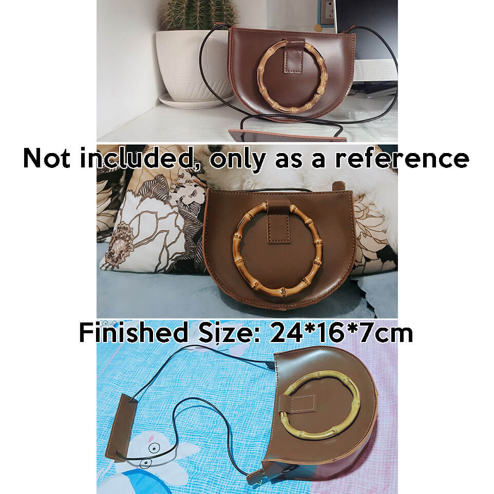 BABYLON™ Half - Moon Shoulder Bag Pattern AAB - 538 - Babylon LeatherBabylon LeatherAAB - 538 - Kraft Board