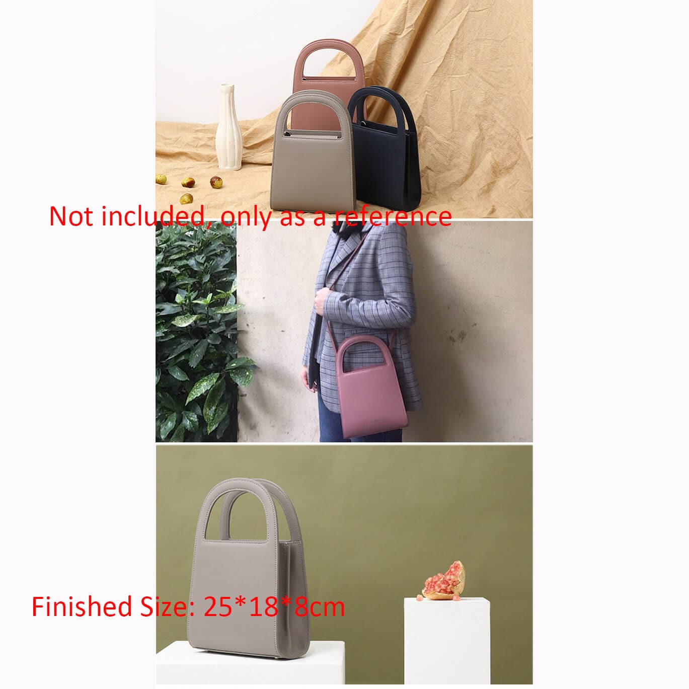 BABYLON™ Hobo Handbag Pattern AAB - 494 - Babylon LeatherBabylon LeatherAAB - 494 - Kraft Board