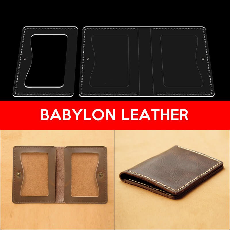 BABYLON™ ID and Driver's License Holder Leather Pattern AAB - 311 - Babylon LeatherBabylon LeatherAAB - 311 - Kraft Board