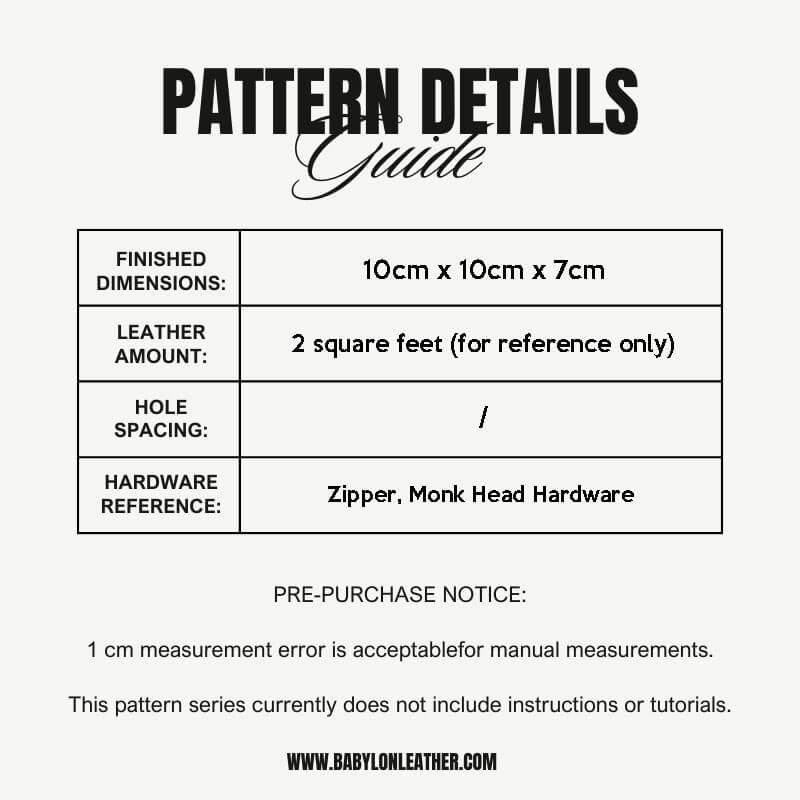 BABYLON™ Jewelry Storage Pouch Leather Pattern AAB - 410 - Babylon LeatherBabylon LeatherAAB - 410 - Kraft Board