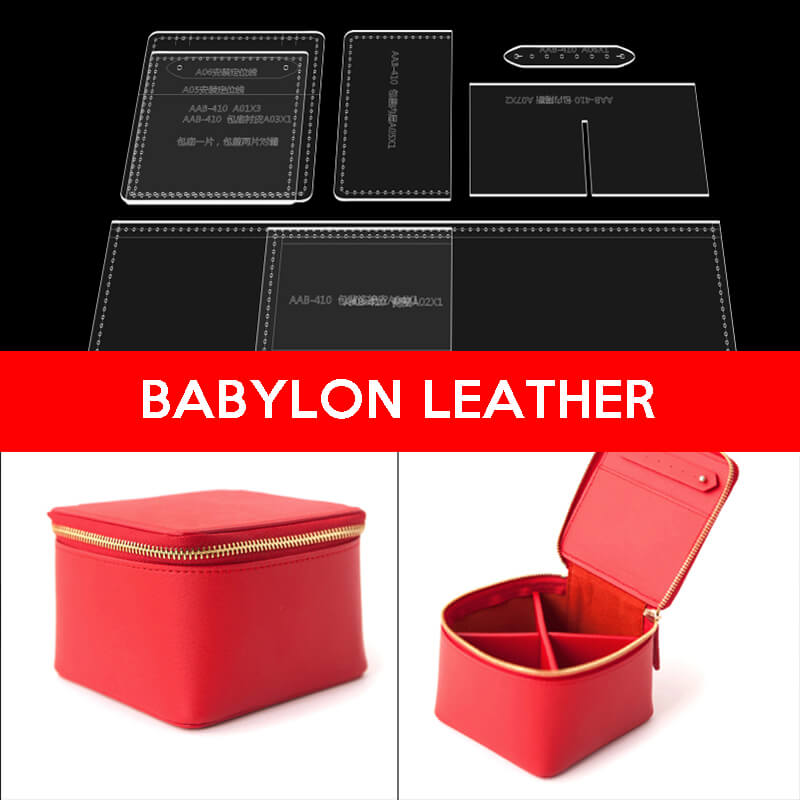 BABYLON™ Jewelry Storage Pouch Leather Pattern AAB - 410 - Babylon LeatherBabylon LeatherAAB - 410 - Kraft Board