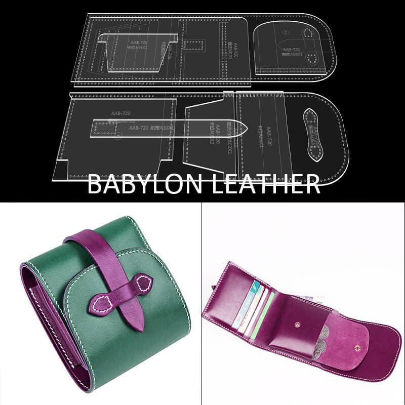 BABYLON™ Large Capacity Card Holder Pattern AAB - 720 - Babylon LeatherBabylon LeatherAAB - 720 - Kraft Board
