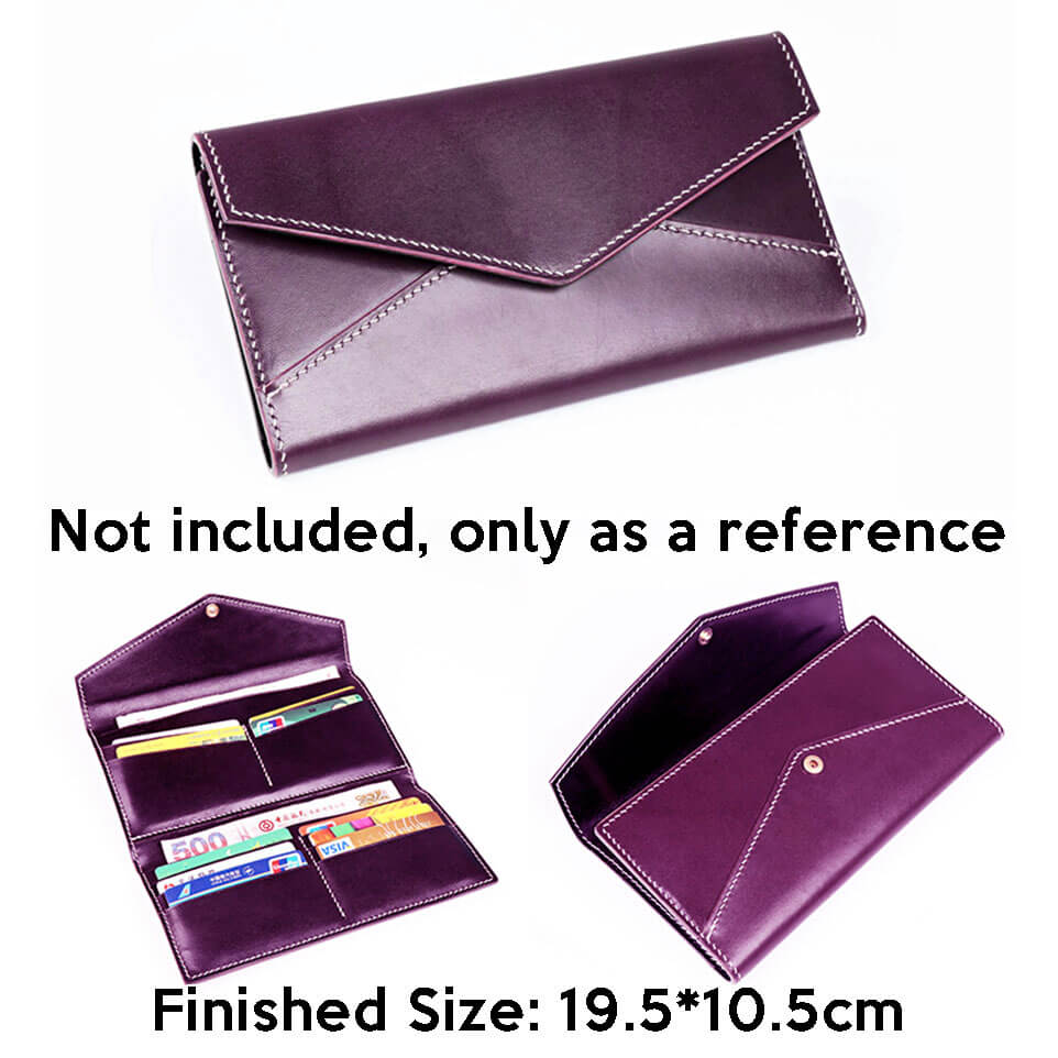 BABYLON™ Large Capacity Envelope Wallet DIY Pattern AAB - 854 - Babylon LeatherBabylon LeatherAAB - 854 - Kraft Board