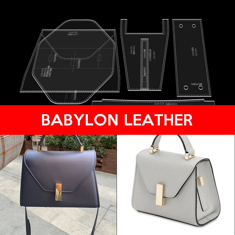 BABYLON™ Large Capacity Handbag Leather Pattern AAB - 579 - Babylon LeatherBabylon LeatherAAB - 579 - Kraft Board