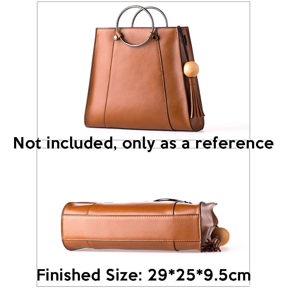 BABYLON™ Large Capacity Shoulder Tote Bag AAB - 849 - Babylon LeatherBabylon LeatherAAB - 849 - Kraft Board