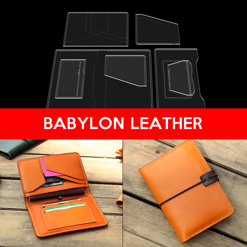 BABYLON™ Large Capacity Wallet Clutch Leather Pattern AAB - 356 - Babylon LeatherBabylon LeatherAAB-356-Kraft Board